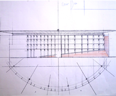 Disegni di studio - Centro Servizi Stampa, Roma